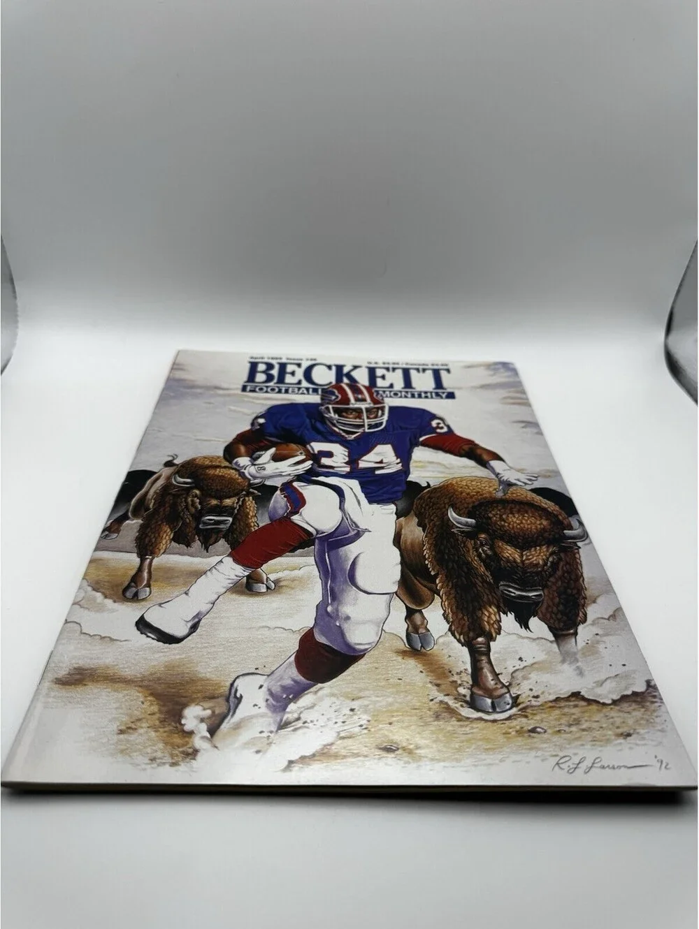 Vintage Football Magazine(5) (91-95) Beckett Sports Illustrated Young Sanders